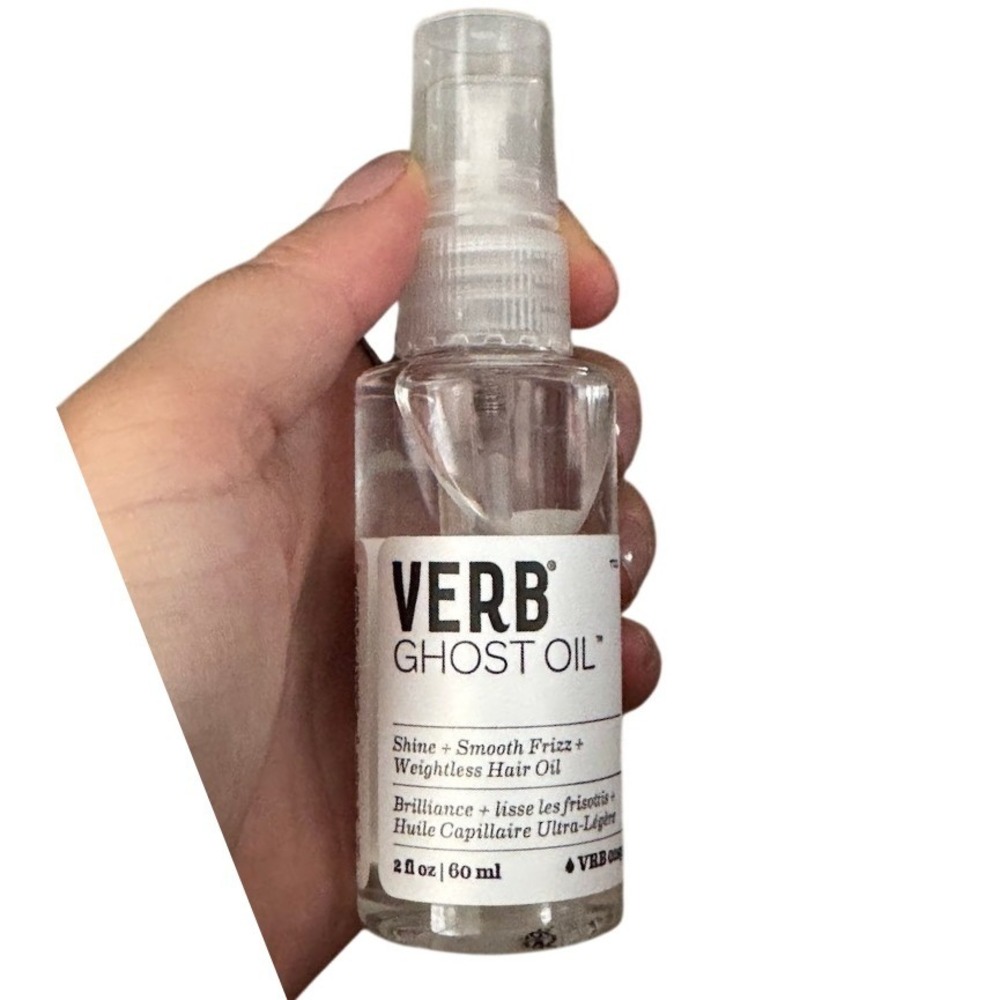 Verb Ghost Oil Weightless Hair Oil 2 fl oz 60 ml Moringa Oil Frizz Control Shine